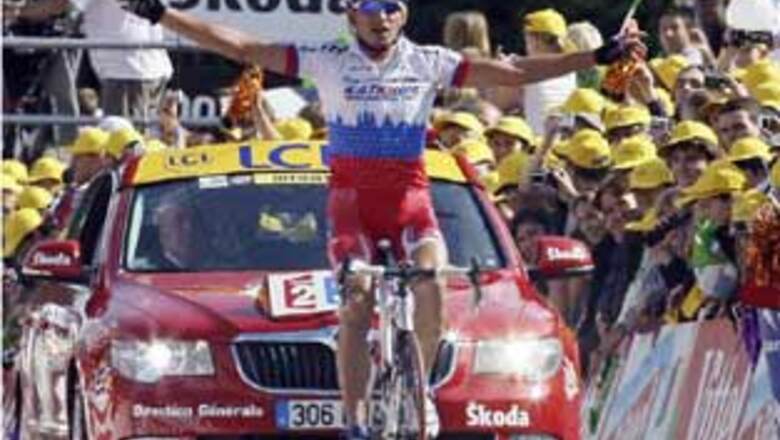Tour de France: Serguei Ivanov wins 14th stage