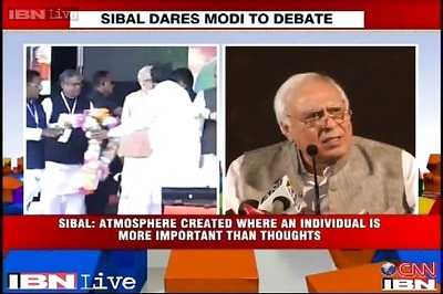 Sibal accuses Modi of spreading lies, challenges him for an open debate