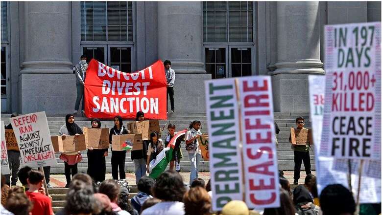Pro-Palestine Protesters In New Jersey's Rutgers Call Kashmiris 'Occupied People'