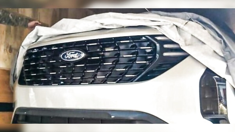 Upcoming Ford SUV Based on Mahindra XUV500 Spied for the First Time