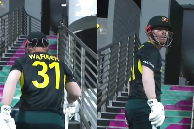Watch: David Warner Mistakenly Heads Towards Wrong Dressing Room After Fiery Send-off During T20 World Cup