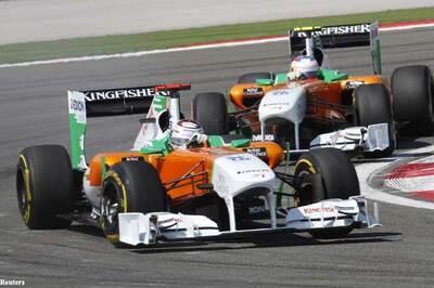 Di Resta to start sixth, Hulkenberg 11th