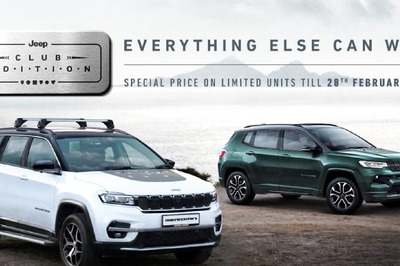 Jeep Compass and Meridian Club Editions Launched in India, Cheapest SUV Models Ever