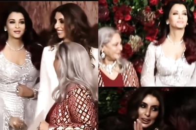 When Aishwarya Rai, Jaya Bachchan Were All Laughs As They Posed With Amitabh, Shweta At A Wedding | Watch