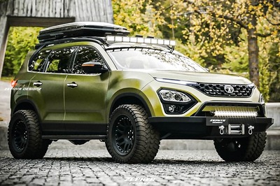 Tata Safari SUV Digitally Rendered to Give it Off-Roading Prowess, Looks Stunning