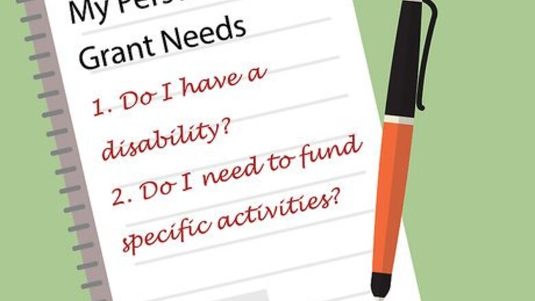How to Apply for a Personal Need Grant