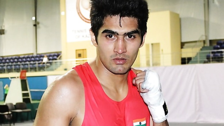 Boxer Vijender Singh gears up for national camp