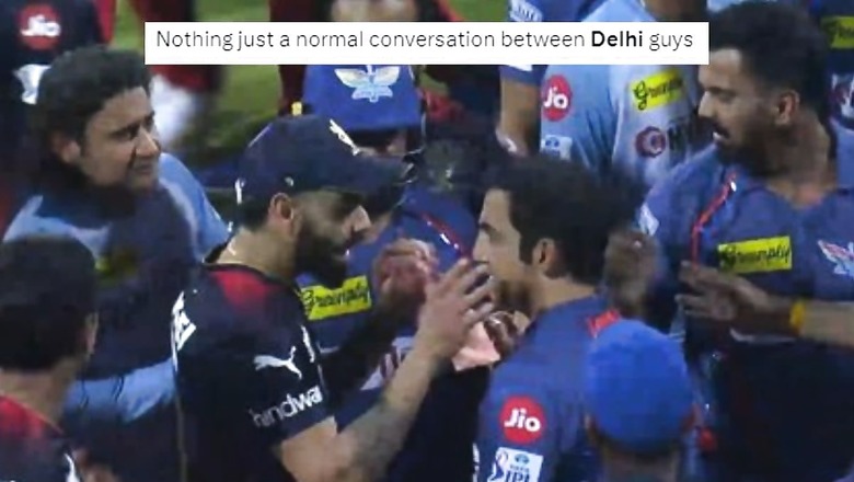 'Bahar Mil': Viral Pic of Kohli-Gambhir's Spat in IPL 2023 Has Become Most Delhi Moment Ever