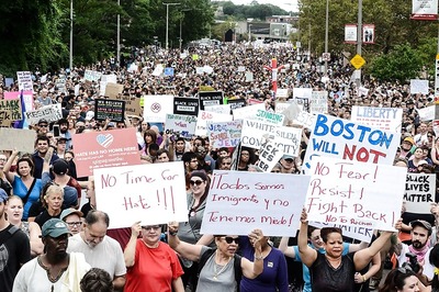 Thousands Take to Streets in Boston Protest Against Hate Speech