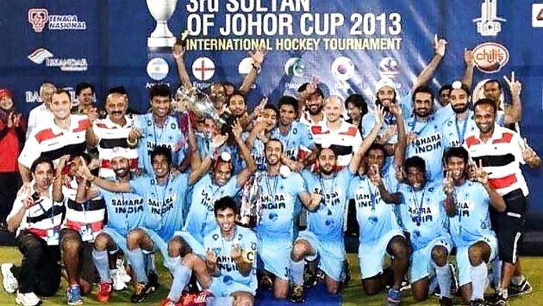 Hockey India felicitates junior men's team