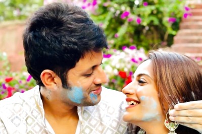 In Pics: Newlyweds Surbhi Chandna And Karan Sharma Celebrate First Holi