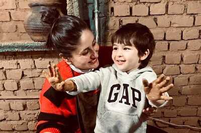 When in Dharamkot, Kareena Kapoor and Taimur Ali Khan Try Their Hand at Pottery