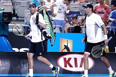 Bryan brothers ousted from Australian Open