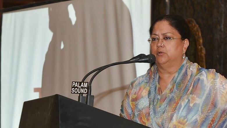 Take Schemes of Govt to Public: Vasundhara Raje to MPs, MLAs
