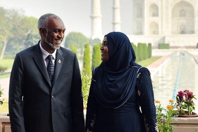 Maldives Prez Muizzu Bowled Over by 'Mesmerising' Taj Mahal