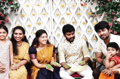 Tamil TV Stars Shreya Anchan and Sidhu Sid Get Married in Chennai