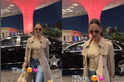 Kiara Advani Wears Her Million Dollar Smile As She Slays Airport Fashion With Shades Of Beige; Watch