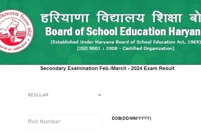 Haryana Board 10th Result 2024: HBSE Secondary Exam Online Result Link Activated at bseh.org.in