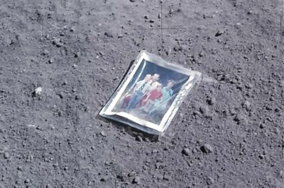 Apollo 16 astronaut left family photograph on moon
