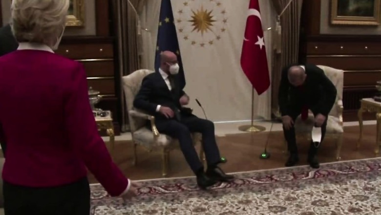 'Taken Aback': EU Chief, Only Woman in Talks, Left Standing as Erdogan and Colleague Snap Up Chairs