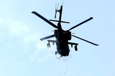 India, US sign contract for purchase of 15 Chinook helicopters and 22 Apache attack helicopters