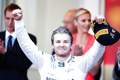 Mercedes driver Rosberg fastest in second practice at Silverstone