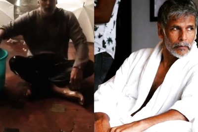 Actor Milind Soman’s Video of Taking Bath on Road Goes Viral