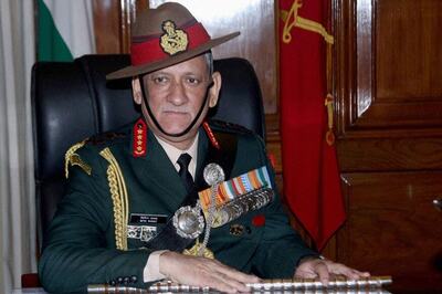 Army Chief Gen Bipin Rawat to Visit Jammu and Kashmir Today