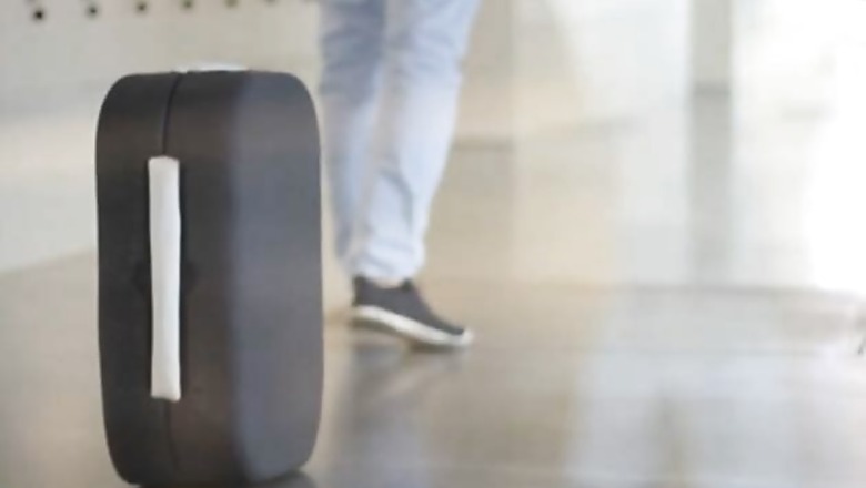 Hop: A hands-free suitcase that follows you around