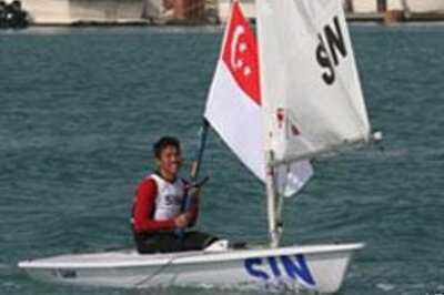 Bronze for Rajesh in yatching regatta