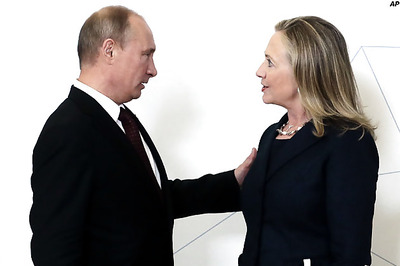 Russia rebuffs Clinton on Syria, Iran penalties