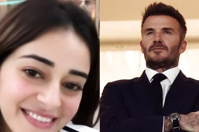 Messi Fan Ananya Panday Sneakily Captures David Beckham at FIFA World Cup, Says 'Fully Waved at Me'