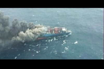 Mumbai: Coast Guard ship sent to douse fire aboard derelict ship