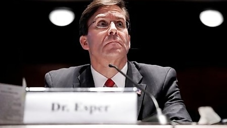 Esper: U.S. will cut troop levels in Afghanistan to 'less than 5,000'
