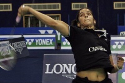 Saina storms into World Badminton quarters