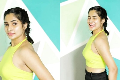 Tamil Actress Losliya Mariyanesan Looks Stunning in Yellow Top