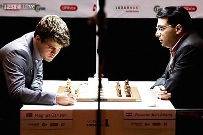 World Chess Championship: Anand loses Game 6 to Carlsen, trails by one point