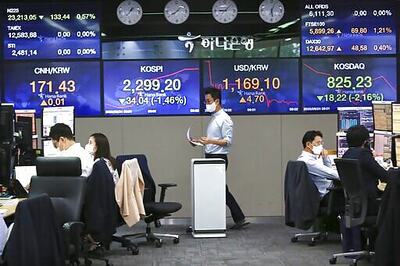 Global Shares Fall As Caution Sets In After Wall St Retreat