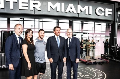 Lionel Messi's Picture With Florida Governor Ron DeSantis Triggers Debate