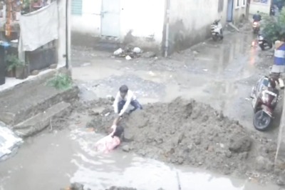 Indore Girl Nearly Drowns In Pit Filled With Rainwater. Then This Happened