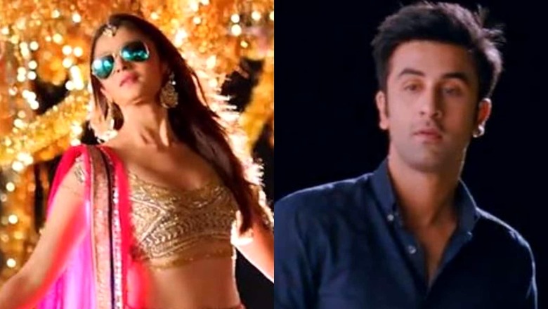 Ranbir Kapoor Admires Alia Bhatt as She Strikes SRK's Signature Pose in Wedding Lehenga, Watch Video