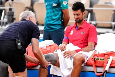 Knee Injury Threatens Novak Djokovic Dream To Win Tennis Gold At Paris Olympics 2024