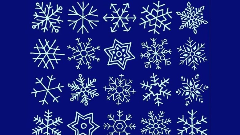 Optical Illusion: Spot Two Identical Snowflakes In This Picture; You've 10 Seconds