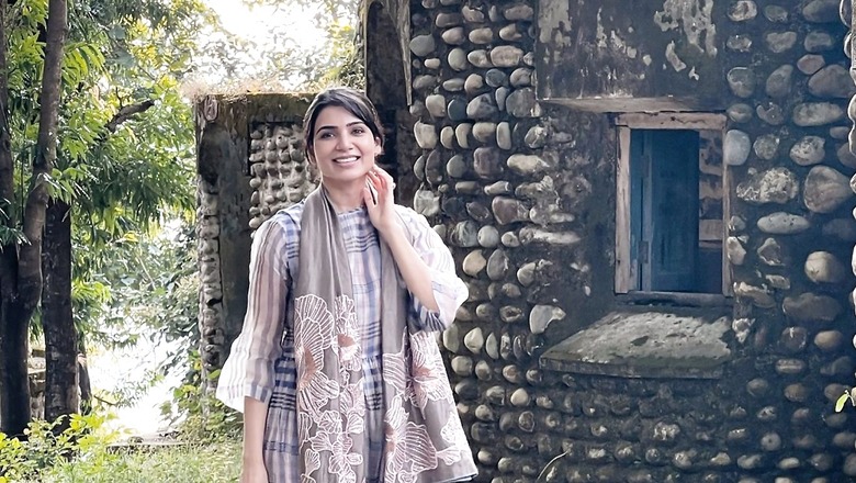 Samantha Akkineni Shares Pictures from Her Visit to Maharishi Mahesh Yogi Ashram
