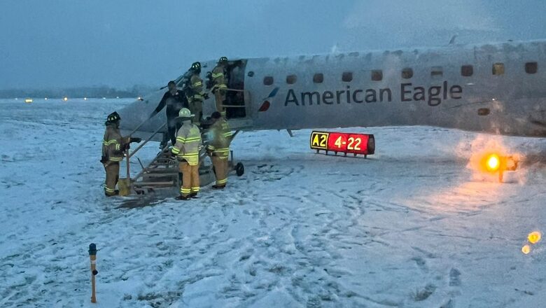 Watch | Plane Skids Off Runway in New York’s Rochester Airport as Harsh Winter Batters US