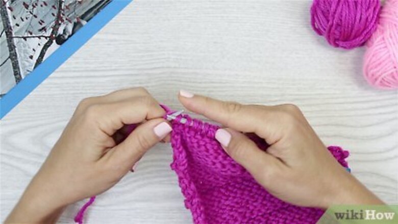 How to End Knitting a Scarf