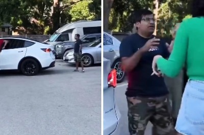 Man Blocks Parking Spot For His Friend, Gets In Argument With Another Driver. Internet Loves It