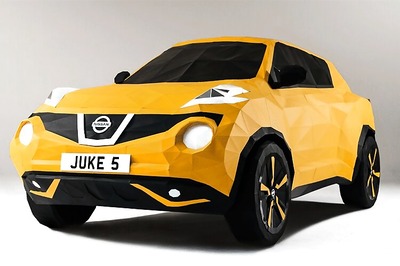 See: Nissan's Juke crossover made entirely out of origami