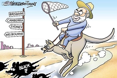 Cartoon of the day: PM Modi in Australia
