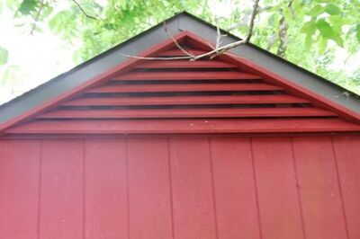 How to Build a Wooden Louvered Gable Vent